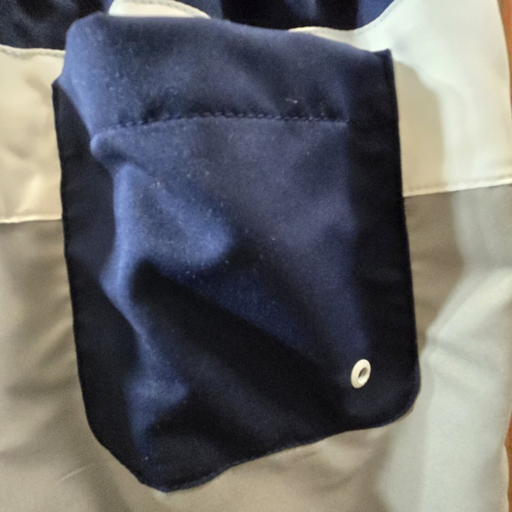 Speedo Men's Swim Trunks Size Small Gray Blue White Colorblock Volley Shorts NEW - Picture 13 of 16